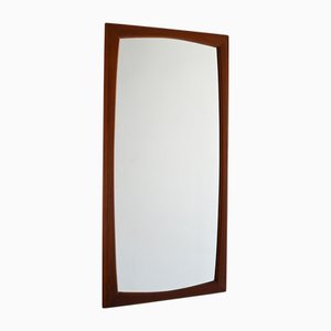 Espejo danés de teca de Aksel Kjersgaard para Odder Møbler, años 60