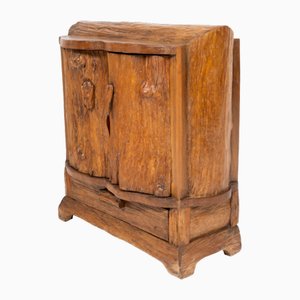 French Oak Cabinet, 1950s