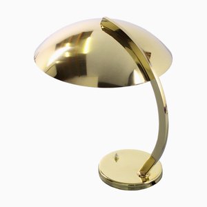 Bauhaus Brass Table Lamp by Egon Hillebrand for Hillebrand, 1930s
