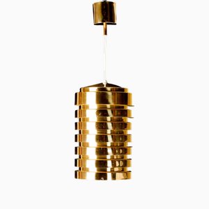 T487 Deckenlampen aus Messing von Hans-Agne Jakobsson, 1960er