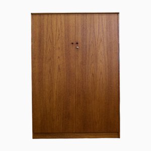 Double Door Teak Wardrobe, 1960s