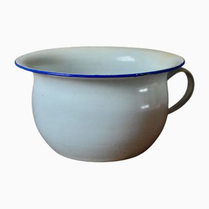 Orinal antiguo de chapa esmaltada