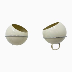 Wall Lamps Eyeball from Gepo, 1970s, Set of 2