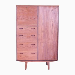 Armoire avec Tiroirs et Armoires en Teck, Danemark, 1960s