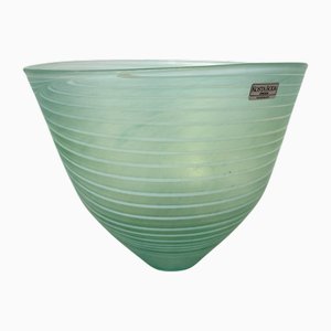 Vintage Swedish Glass Bowl by Bertil Vallien for Kosta Boda, 1990s