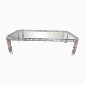 Altuglas and Glass Coffee Table