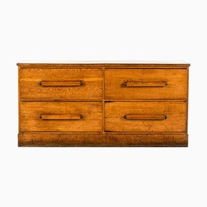 Cajonera para mercería de roble inglés