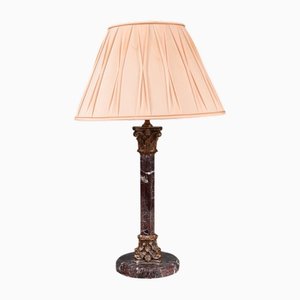 Corinthian Column Marble Table Lamp from Christopher Hyde