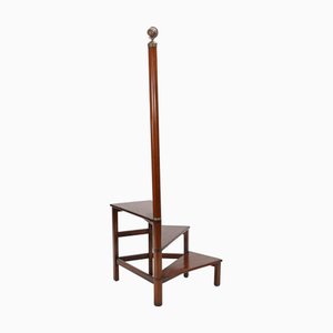 Regency Bibliothekstreppe aus Mahagoni, 2er Set