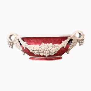Italian Majolica Porcelain Jardiniere, 1930