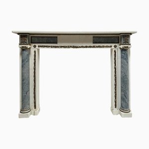 George III Marble and Ormolu Fireplace Mantel, 1780s