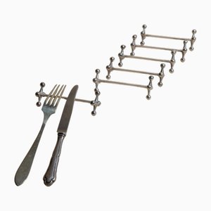 Silver-Plated Knife Rests from Berndorf, Germany, 1880s, Set of 6