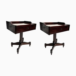 Rosewood Nightstands by Claudio Salocchi for Sormani, Italy, 1960s, Set of 2