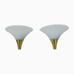 Vintage Wall Lamps from Limburg Glashütte, 1970s, Set of 2