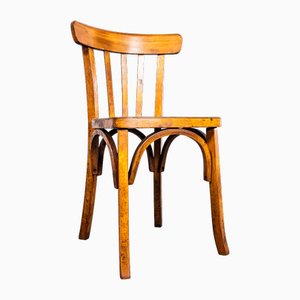 Luterma Cafe Dining Chair in Honey Oak, 1950s
