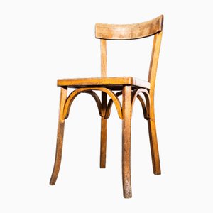 French Single Bar Dining Chair in Oak, 1950s