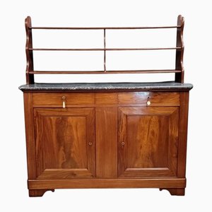 Buffet Saint Hubert con ripiani in mogano, 1820