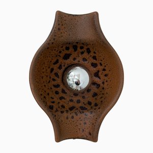 Vintage Ceramic Wall Lamp by Cari Zalloni, 1970s