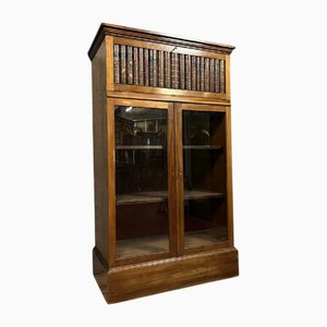 Notarbibliothek mit verstecktem Sekretär, 1890er