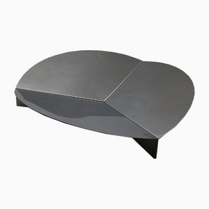 Centro de mesa italiano cromado de Giovanni Grignani, años 70