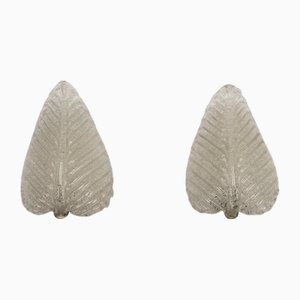 Wall Lamps by Ercole Barovier, 1970s, Set of 2