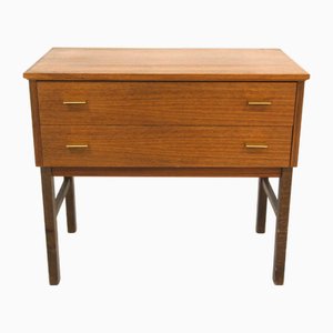 Skandinavische Kommode aus Teak, 1960