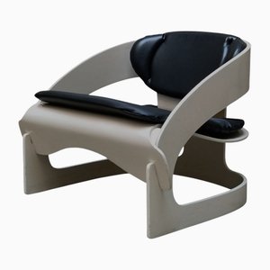 Vintage Mod.4801 Armchair by Joe Colombo for Kartell, 1960s