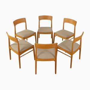 Dining Chairs by K.S. Møbler, 1960s, Set of 6