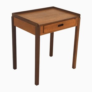 Scandinavian Teak Bedside Table, 1960s