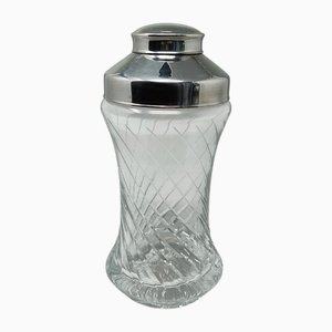 Cut Crystal Cocktail Shaker, 1960s