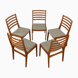 Dining Chairs, 1960s, Set of 5