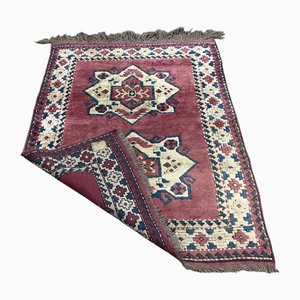 Alfombra de lana de Oriente Medio hecha a mano