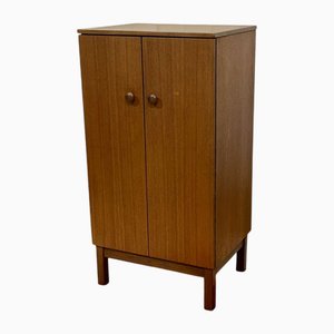 Mobiletto per dischi in teak, Regno Unito, anni '70
