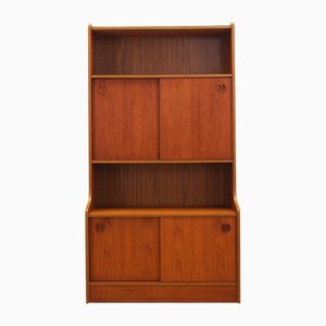 Vintage Danish Teak Bookcase, 1960s