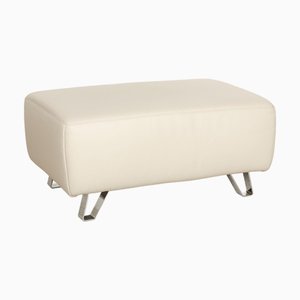 MR 680 Leather Stool in Cream