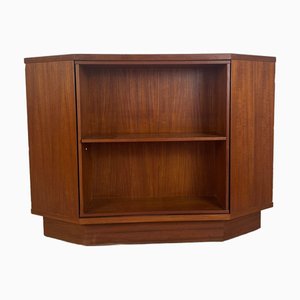 Drehbarer Barschrank aus Teak, Dänemark, 1960er