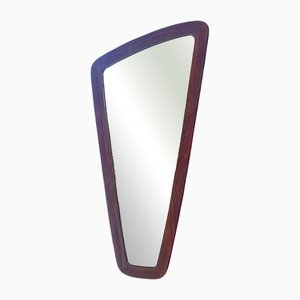 Mid-Century Irregular Teak Mirror, 1960s