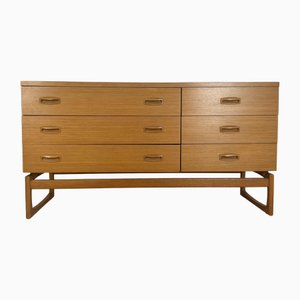 Cajonera doble Quadrille vintage de G-Plan, Denmark, años 60