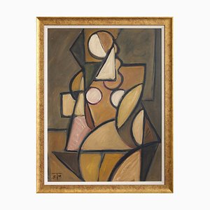 STM, The Vanguard Series No. XI: Postwar European Abstract Composition, 1950s-1970s, Huile sur Panneau, Encadré