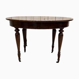 Oval Wooden Dining Table