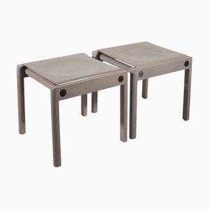 Sgabelli attribuiti a Gerd Lange per Thonet, anni '70, set di 2