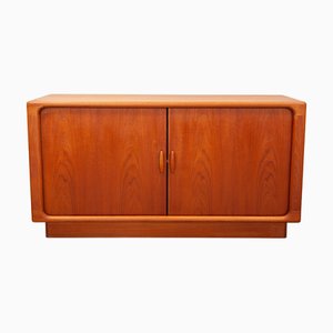 Small Sideboard with Sliding Doors from Dyrlund, Denmark, 1960s