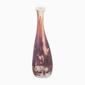 Grand Vase à Col Étroit en Verre de Murano de Cenedese, 1960s