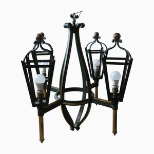 Lustre Vintage en Fer, 1950s
