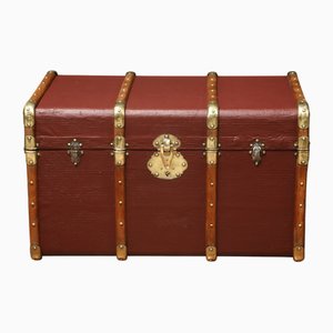 Red Arched Mail Trunk