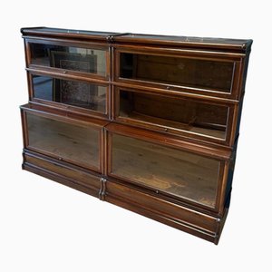 Vintage Bookcase from Globe Wernicke, 1940s, Set of 6