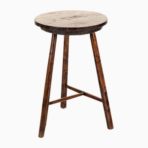 Antique Walnut Cricket Table, 1780