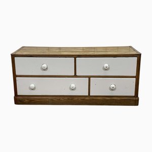 Antique English Chest of Drawers in Fir, 1800s