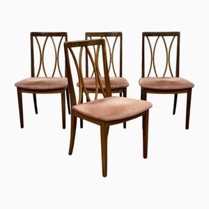 Vintage Teak Chairs from G-Plan, 1980s, Set of 4
