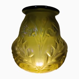 Vase Art en Verre par Stevens & Williams, 1910s